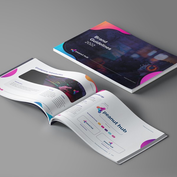 Logo & Brand Guide for Game developer