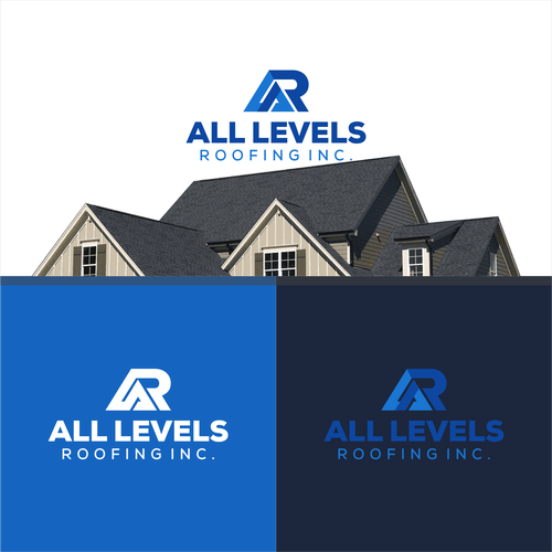 ROOFING LOGO DESIGN Design by DLVASTF ™