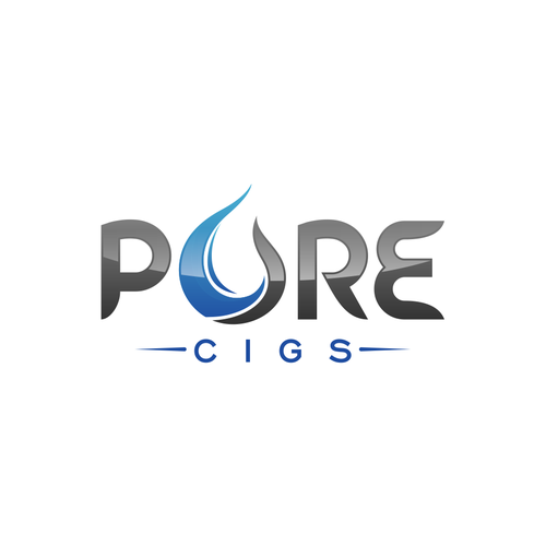 Create an updated logo design for PURE CIGS Design réalisé par Susmetoff