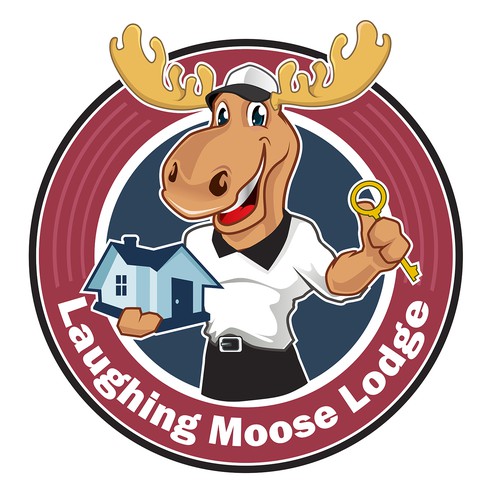 Laughing Moose Lodge - Create a Logo for Lasting Memories at a Vacation Rental Design by Rozie'sDesign™