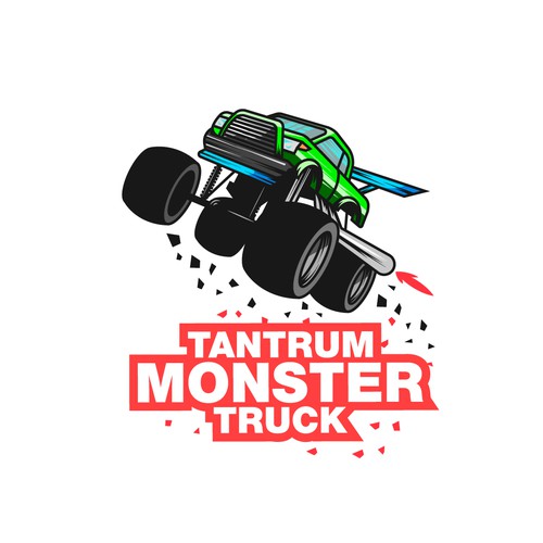 Tantrum monster truck t-shirts, concurso Camiseta