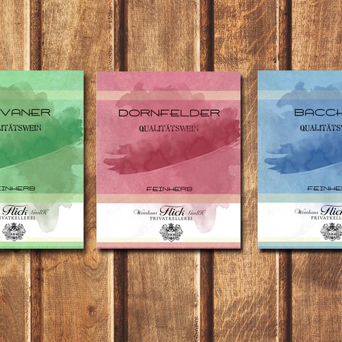 Etiquetas de producto propuesta en el concurso por nikki'sDesign