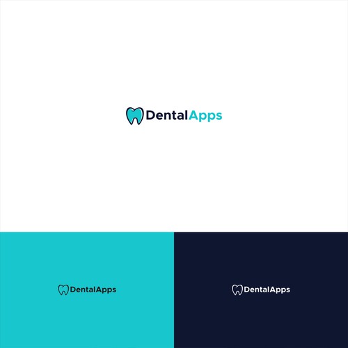 Creative "Dental Apps" Logo Design von Gungart™