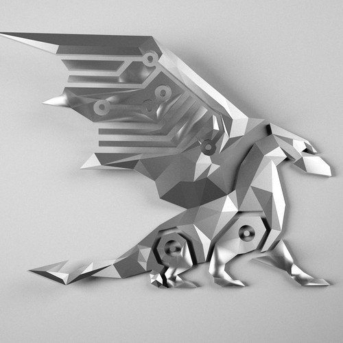 3D Dragon Rendering Design von Sifa Lovely Design