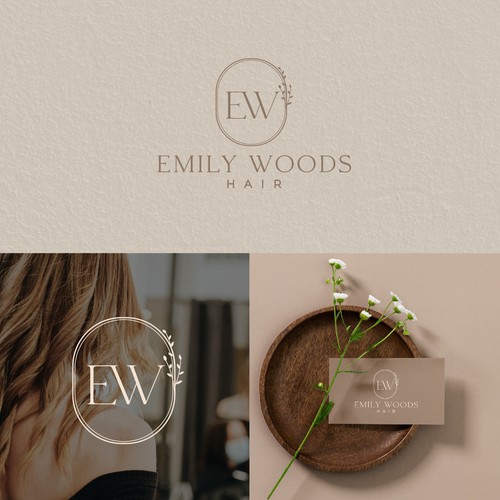 Diseño de Hairstylist logo design for young trendy women de put_