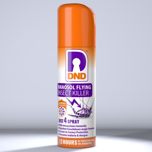 Design a standout label for a Super Effective Insect Killer Spray Design by P.D.S.