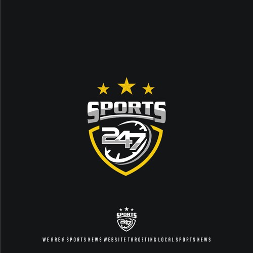 247 sales sports logo