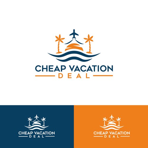 Modern online travel agency needs powerful eye catching logo Design by reiffal®