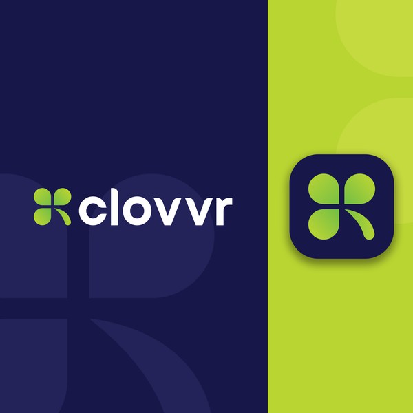 Design by armajk titled "Logo concept for clovvr"