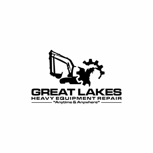 Creative design for heavy equipment repair in the state of Michigan Design by Young Creations