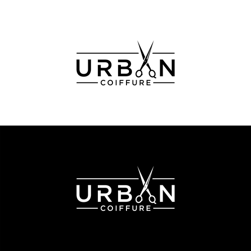 Urban Coiffure - the modern hairdresser Design by kenz-d