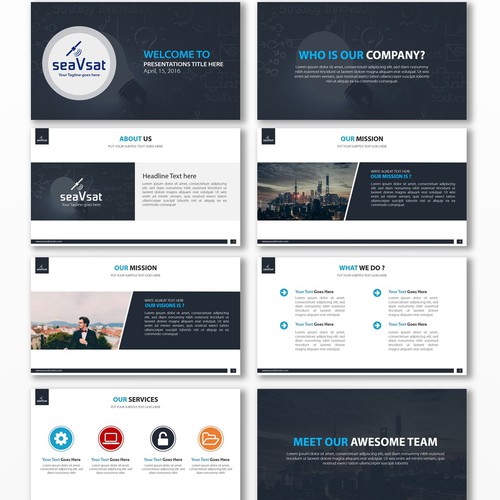 sleek powerpoint templates