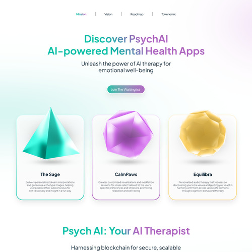 Landing page design contest entry by G 3