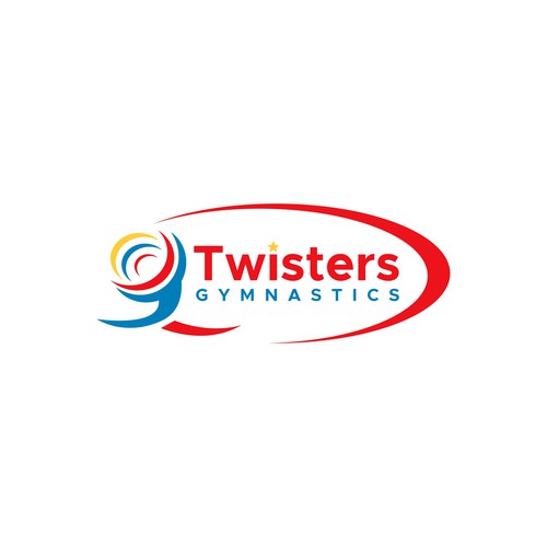 Twister Gymnastics Logo Rebrand - Modern, Exciting, Clean Logo Update for Kids Gymnastics Facility Design by ekhodgm