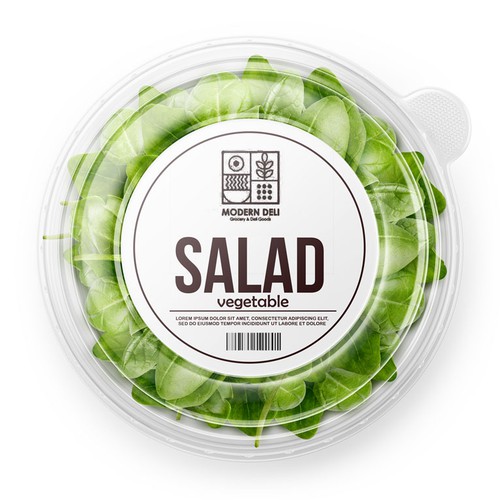 Creative yet economic food packaging for ready to go meals Design by Budour A.