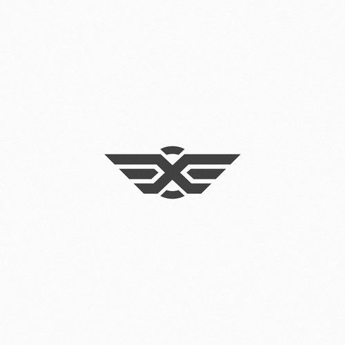 Flying X Electric Logo Design by George d