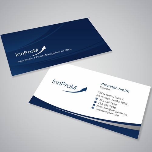 Business card contest entry by Mejiku