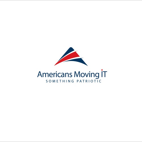 Creat and Patriotic Logo for helping Veterans move IT across America ...