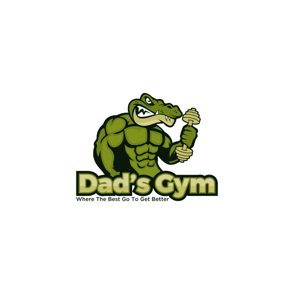 Design by E. F. A titled "Dad’s Gym"