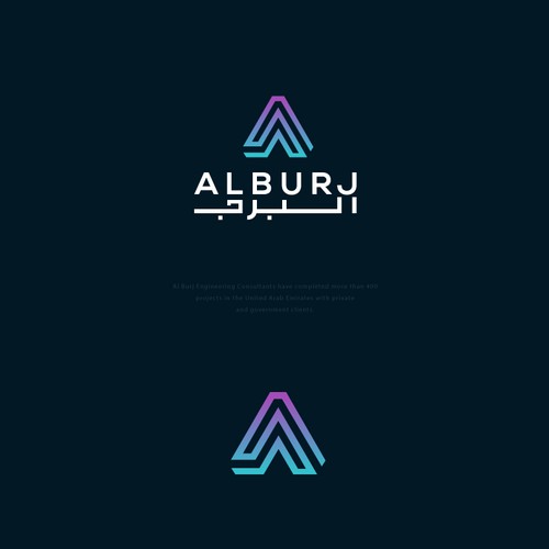 Logo for an Engineering Consultancy firm, specializes in Buildings, Mobility and Sustainability Design by designhatti