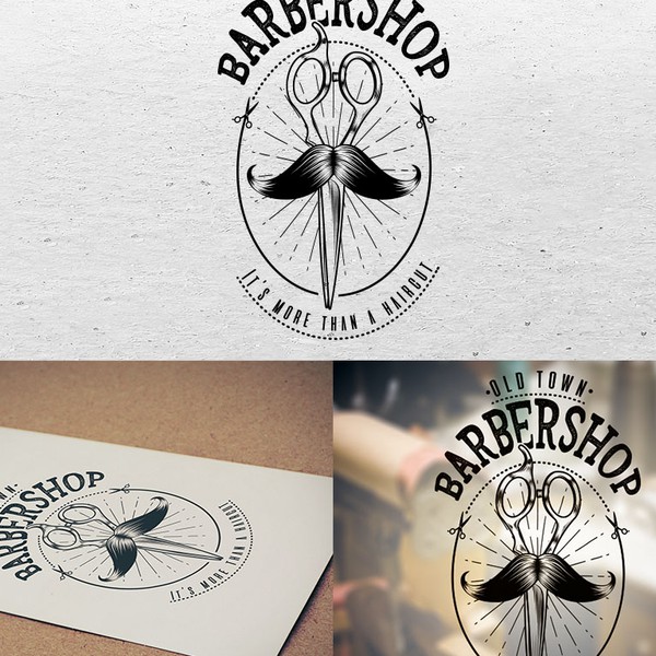 Barbershop logo design