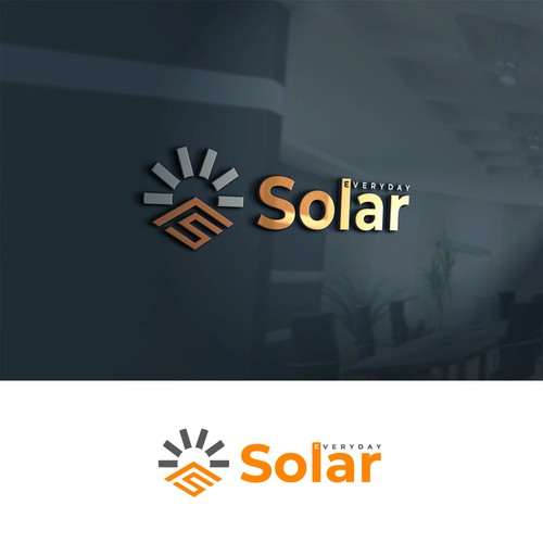 Everyday Solar Logo Design Design by zainartz