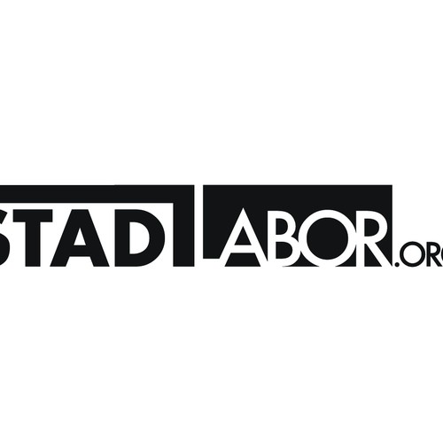 New logo for stadtlabor.org Design by HouseBear Design