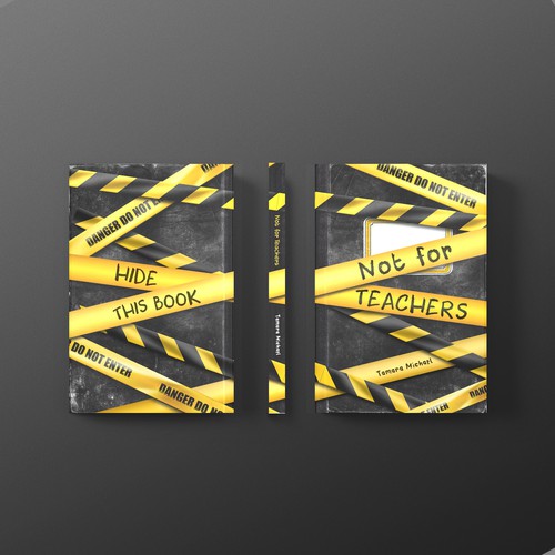 Design a book cover for kids who hate books! Design by zeIena ◣_◢