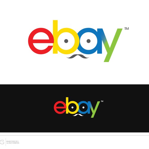 99designs community challenge: re-design eBay's lame new logo! Ontwerp door BigLike