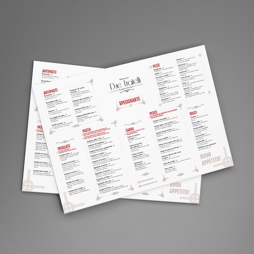 Menu contest entry by Anna Shestakova