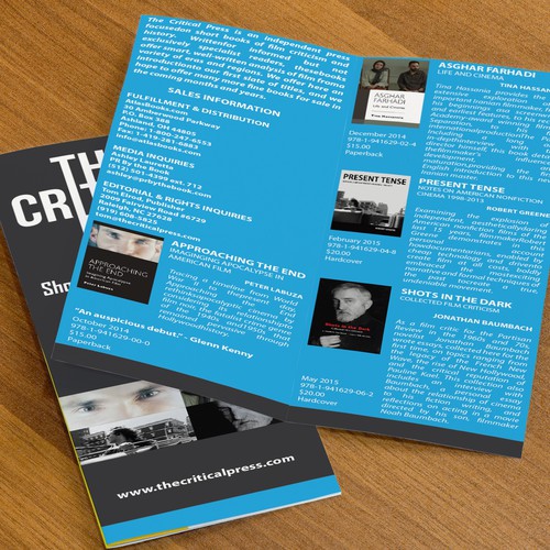 Create a brochure for an independent book publisher Design by milon.h49