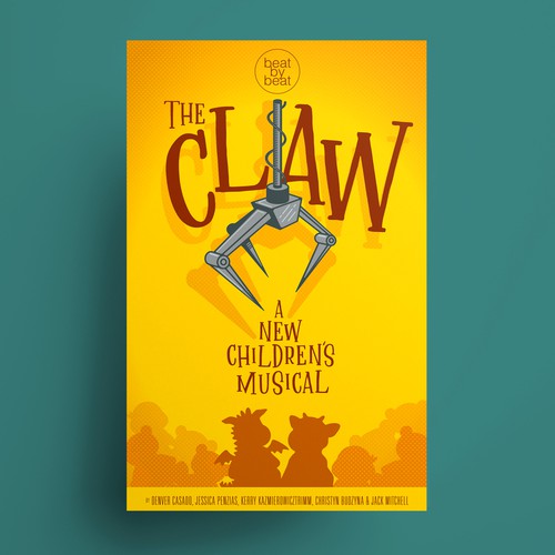 Design eye-catching poster for new musical “The Claw” Design by rickyports