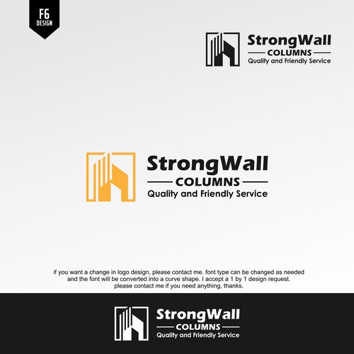 Design a strength related logo to promote strong columns Design by fajar6