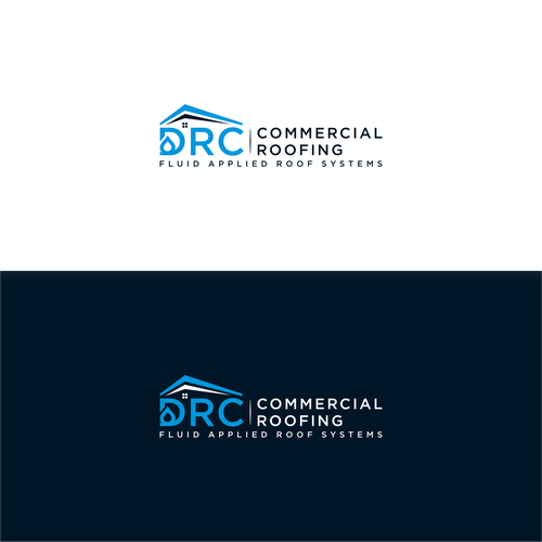 Commercial Roof Company Logo Design by zp16