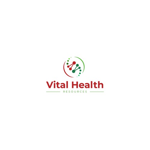 Vital Health Resources Logo Design by smitadesign