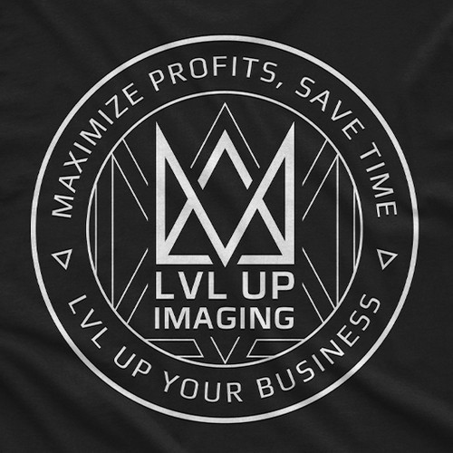 コンペ「New Shirt Design for LVL Up Imaging」のデザイン by Lala Designさん 