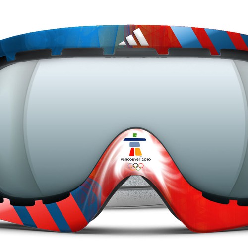 Design adidas goggles for Winter Olympics Ontwerp door More Sky