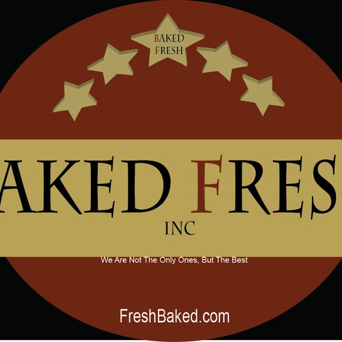 logo for Baked Fresh, Inc. Design by Sam214365
