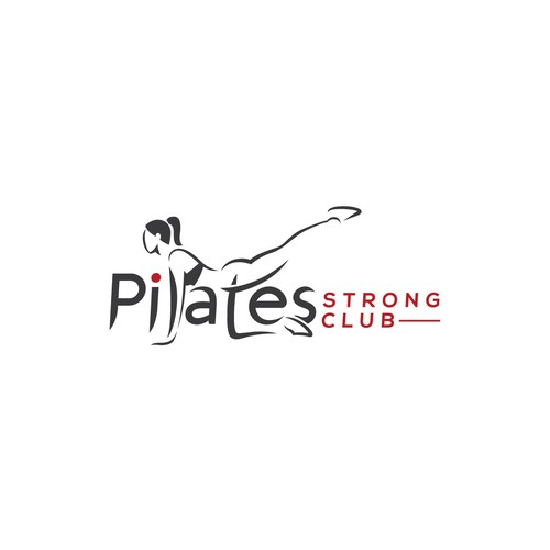 Design a Pilates studio logo for cool women in their 40's Design by Custom Logo Graphic
