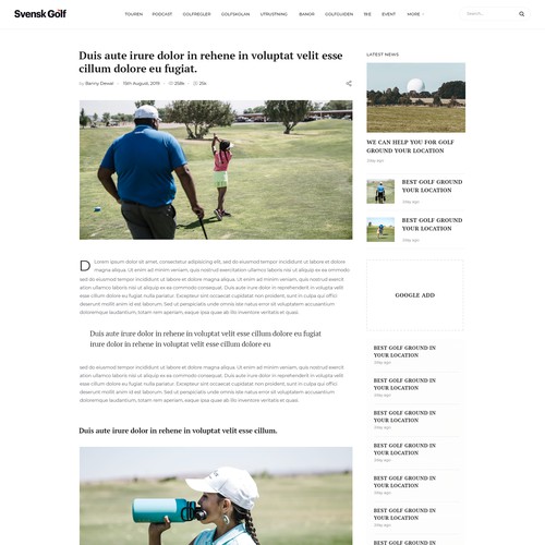 Web page design contest entry by DesignExcellence