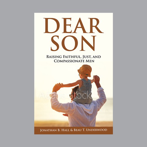 Dear Son Book Cover/Chalice Press Diseño de Brushwork D' Studio