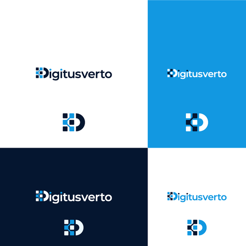 Aspiring and Inspirational logo for a Digital Transformation company Diseño de CaptainZZ