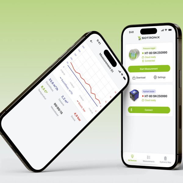 Design an app for measuring instruments and firefighters