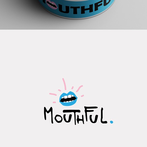 Strong, spunky yet clean logo for mouthful Design von Replika_