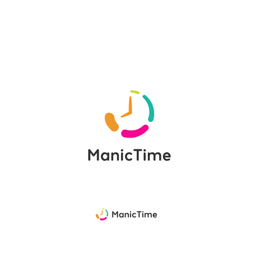 Redesign ManicTime.com logo Design by rickybays