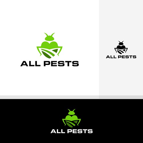 "Create a Bold Logo for All Pests: Safe, Effective, Eco-Friendly Pest Control Design by AjiCahyaF