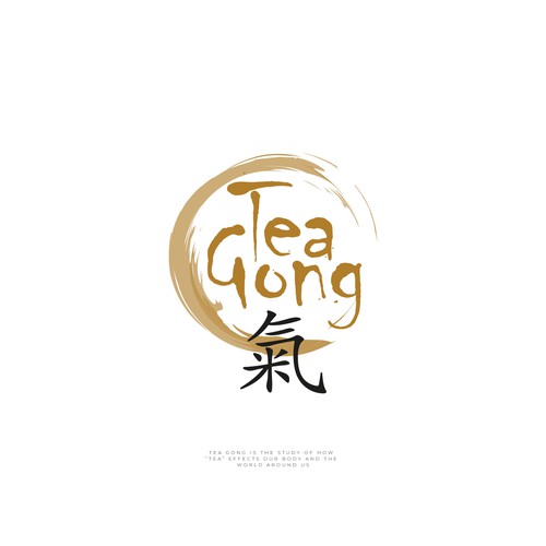 Tea Gong Logo Design by GIRA.