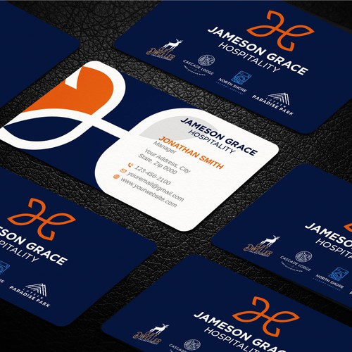 Design Create a modern and clean business card for a parent company with 4 subsidiaries por LAXMI DESIGNHUB