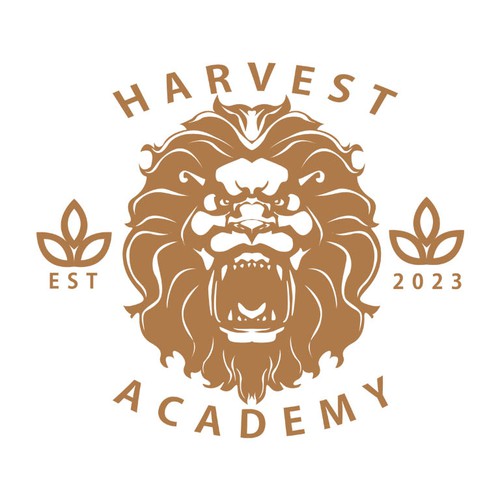 Harvest Academy Lions Mascot Design by Xshand