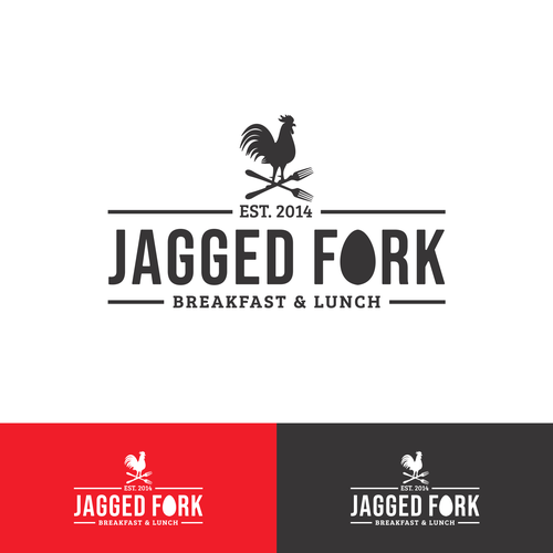 The Jagged Fork Design by crapit